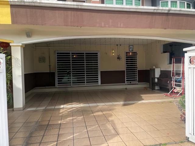 Double storey terrace house for sale Taman Silibin Ria Ipoh Perak