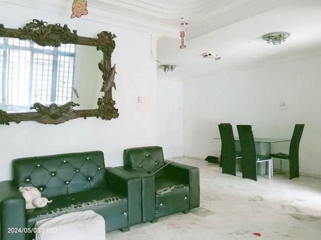 Double Storey Terrace House Tun Aminah Renovated Full Loan Unit