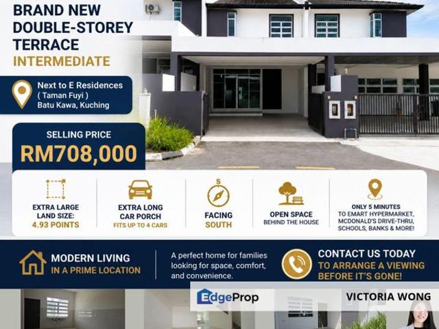 Double storey Terrace Intermediate Taman Fuyi Next to E Residence