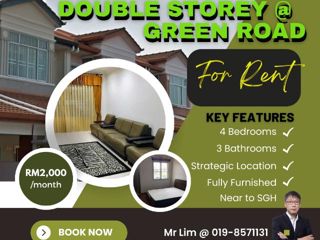 Double Storey Terrace in Sky Garden for Rent