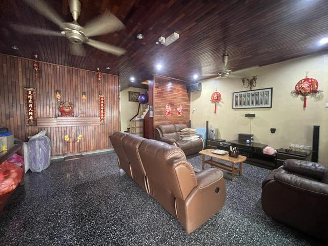 Double Storey Terrace Taman Mawar Raja Uda Concrete Flooring