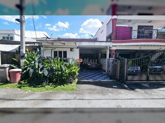 Double Storey Terrace Taman Seri Keramat AU2 KL Near LRT 22x75