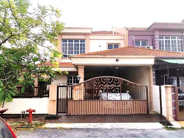 DOUBLE STORY CORNER TAMAN INDAH jiran istana