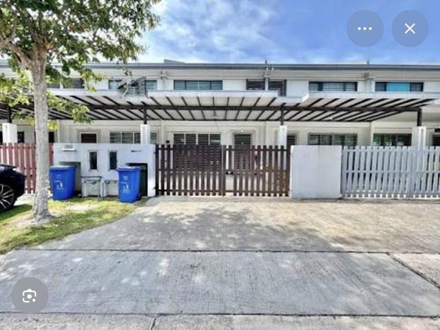 Double story terrace house