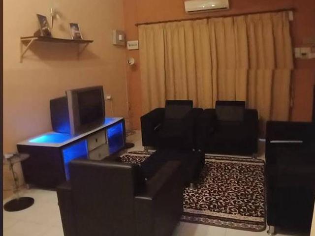 Double story terrace house