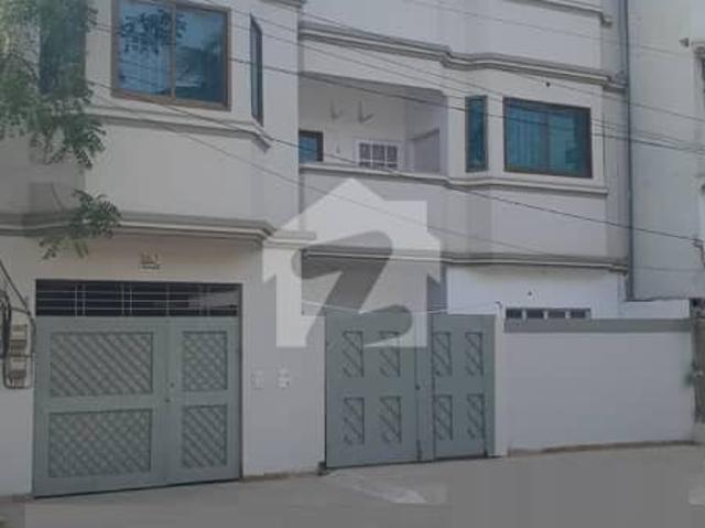 Double Road 3 Storeys 240 Square Yard House For Sale In Gulshan E Hadeed Phase 2