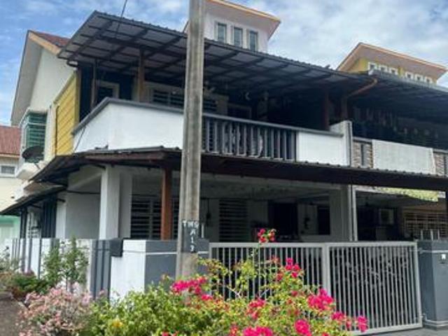 DoubleStorey End Lot Taman Wakaf Setee Aisyah Seb Jaya Penang