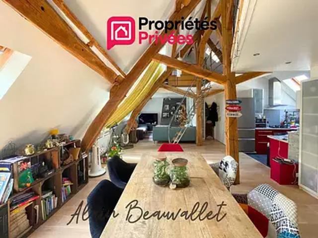 Dourdan 91410 Achat / Vente appartement 4 pièces t4 au dernier étage