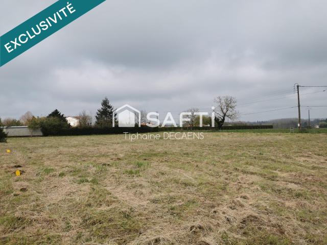 Doussay Vente Terrain 86