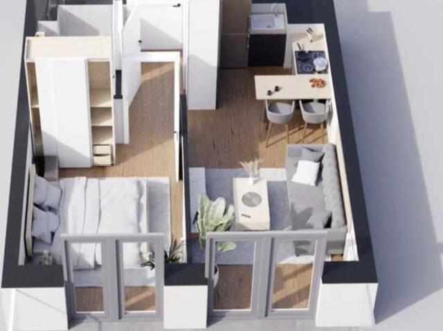 Dowborczyków 32,88 m², Łódź