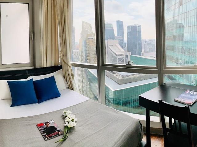 Downtown Core,City centre of Singapore High rise living Queen Room in 3 bedroom Unit