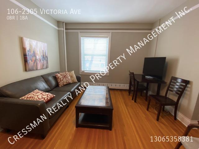 Downtown Furnished Studio Apartment, 1 Bath. The Balfour Building