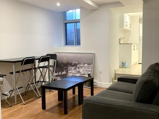 Downtown Superb 3 1/2 Furnished