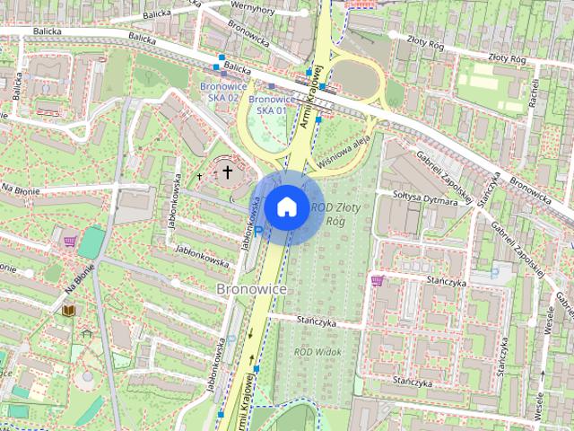 Dla studentów | 3 pok. + kuchnia | Armii Krajowej Bronowice | Balkon