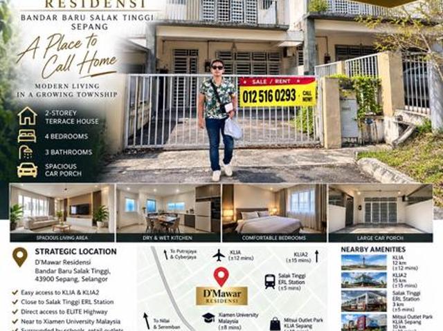 DMawar Residensi Sepang Untuk Disewa