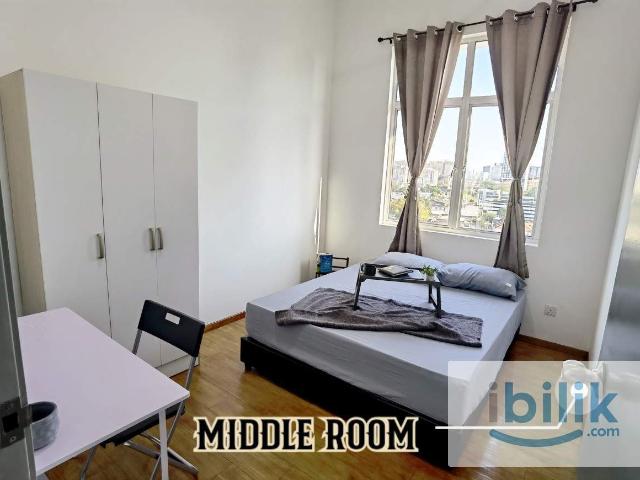 D'Mansion Jelutong Bukit Dumbar Middle Room Fully Furnished Near Georgetown