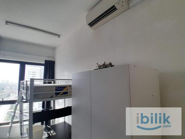 [D'sara Sentral] Link Bridge MRT Female Single Room with Aircond Rent Near Sungai Buloh, Kota Damansara