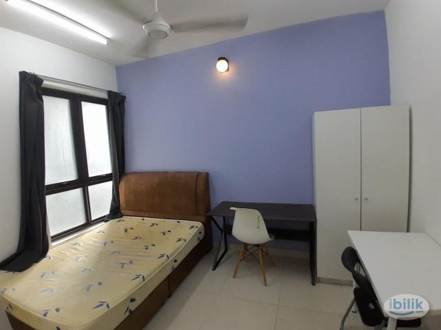 [D'sara Sentral] Link to MRT Fully Furnished Medium Room with Aircond Include⚡