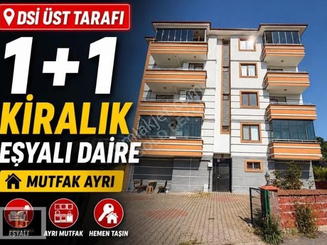 Dsi Üst Tarafı Eşyalı 1+1 Kiralık Daire