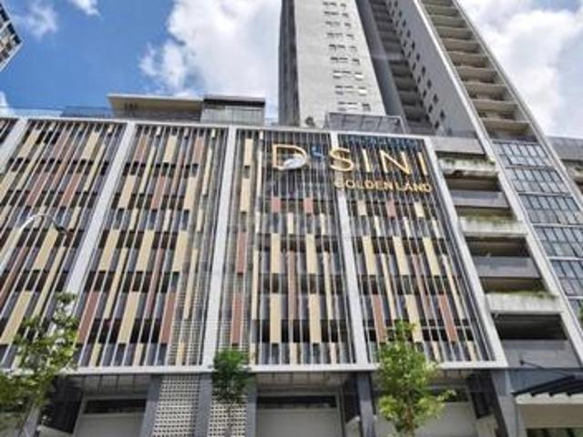 Dsini Service Apartment partly furnished for rent at Setia Alam