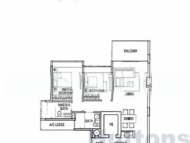 D'pavilion D19, Apartment