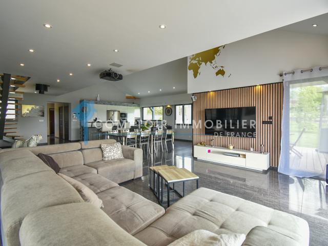 Dpt 73 Savoie Maison Contemporaine de 185m2 Habitables Proche Chambéry Aix les Bains Geneve Lyon