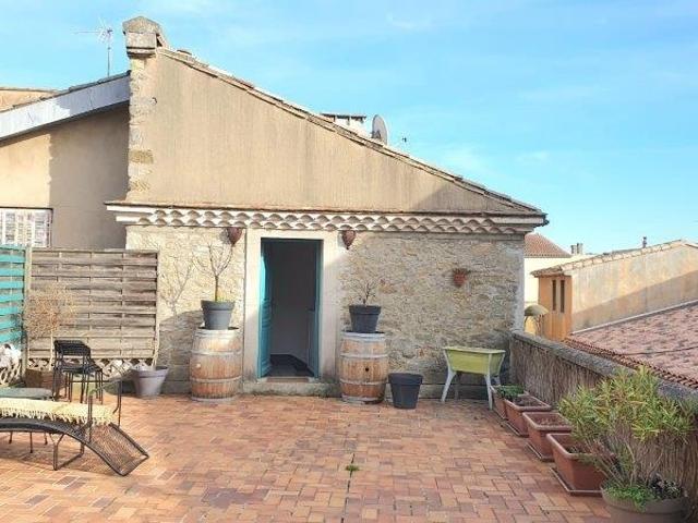 Dpt Aude 11, à vendre CARCASSONNE appartement T4 de 126 m² 3 chambres 1 terrasse