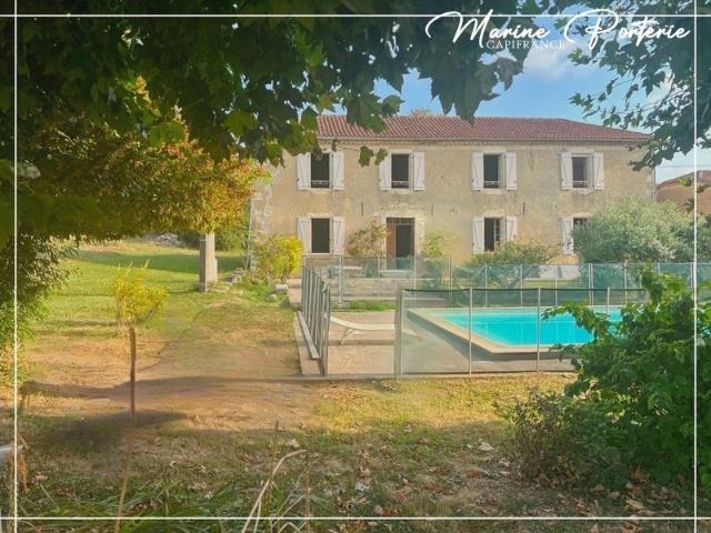 Dpt Gers 32, à vendre CASTERA VERDUZAN JEGUN maison P4 de 200 m² Terrain de 4 319,00 m²