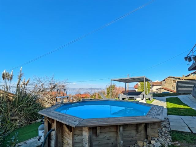 Dpt Haute Savoie 74, à vendre LUGRIN Charmante maison de village avec vue panoramique sur le Léman