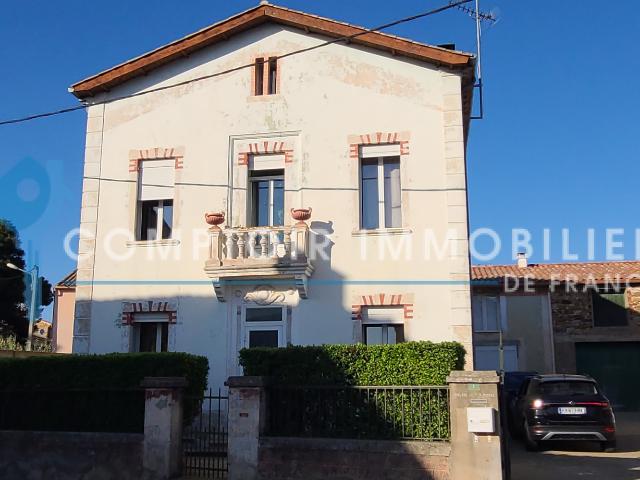 Dpt Hérault 34, A vendre à Quarante 34310, maison T4 de 130 m2 avec dépendance, cuisine d'été et garage