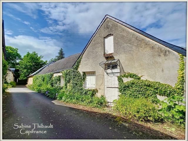 Dpt Indre et Loire 37, à vendre MARCILLY SUR MAULNE, maison 7 pièces 173 m2 Terrain clos