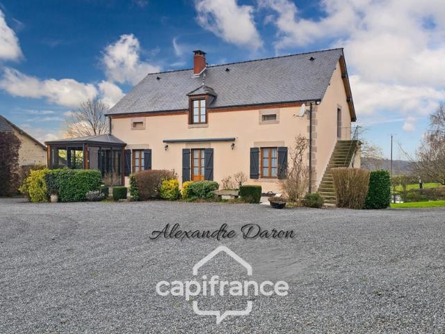 Dpt nièvre 58, MILLAY, Maison à vendre 9 pièces, 207m², 1.71 ha, piscine, dépendances, Morvan