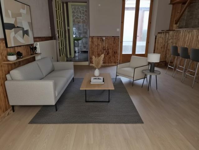Dpt Vosges 88, à vendre MONTHUREUX SUR SAÔNE MAISON duplex P4 avec VERANDA et JARDINET