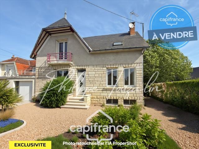 Dpt Vienne 86, à vendre CHÂTELLERAULT Maison P6 de 118 m² Terrain de 559 m²