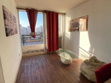 DPTO 1D SEMI AMOBLADO, METRO IRARRÁZAVAL, LISTO PARA HABITAR
