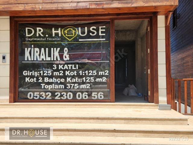 DR.HOUSE'DAN ÇARŞI GİRİŞİNDE 3 KATLI 375 M2 SIFIR DÜKKAN