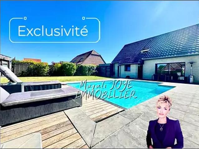 Drouvin le Marais 62131 Achat / Vente maison 6 pièces t6 piscine terrasse