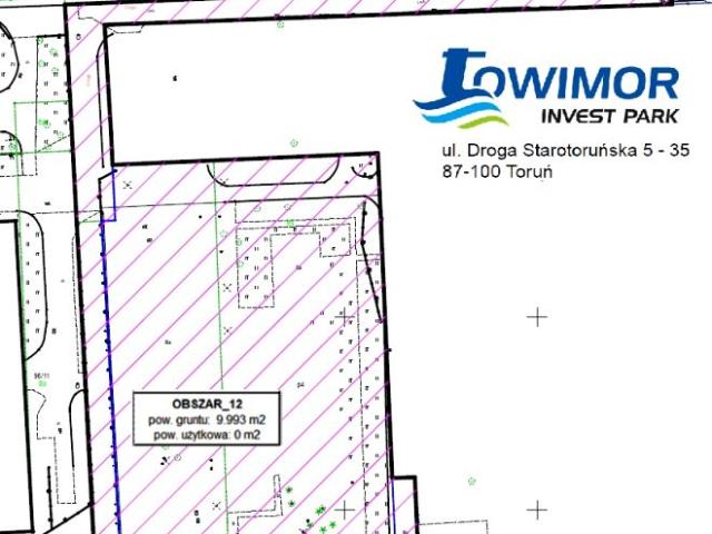 Droga Starotoruńska 9 993 m², Toruń