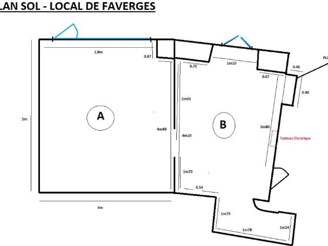 Droit au bail au centre de Faverges !
