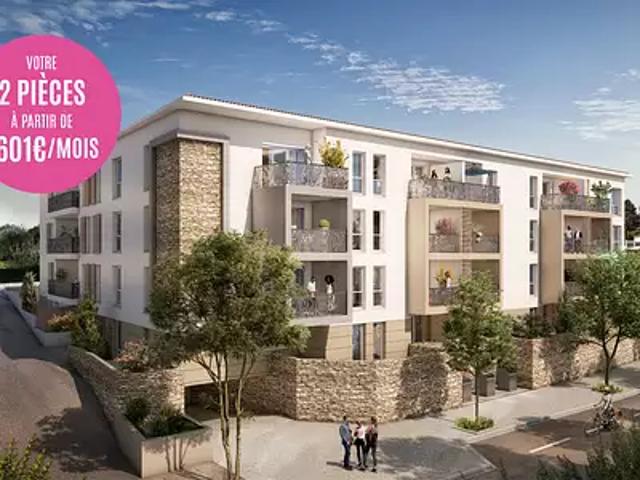 Draguignan 83300 Programme neuf appartement neuf à vendre t3 TVA 5,5%