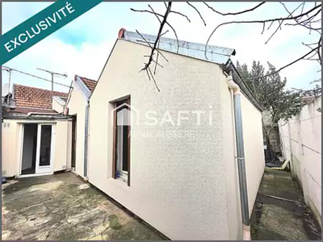 Drancy 93700 Achat / Vente maison 3 pièces t3 terrasse