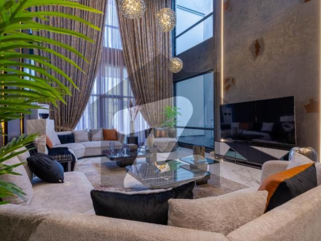 Contemporary Fully Furnished Mansion with Premium Finishes 1Kanal Bungalow For Sale DHA Phase 6