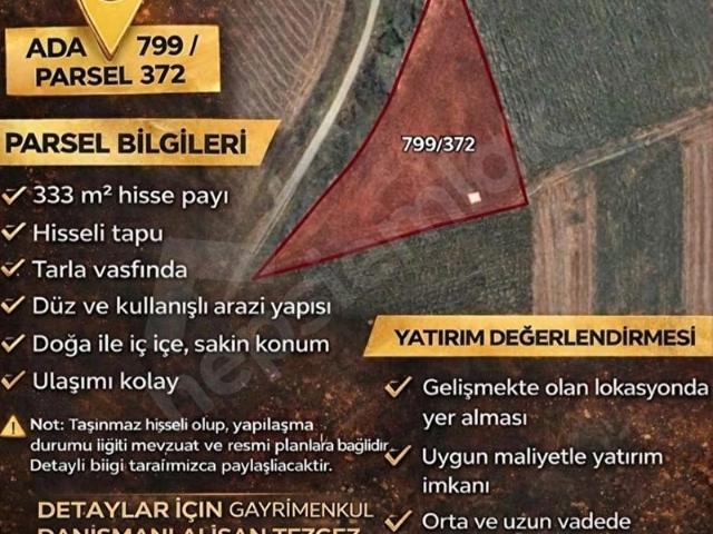 DREAM LİFE'DAN SİLİVRİ BALABANDA YATIRIMLIK FIRSAT TARLA !