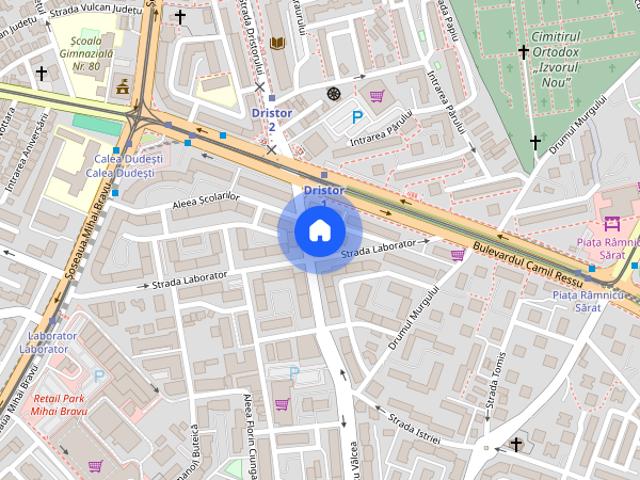DRISTOR | DAY RESIDENCE | 2 CAMERE | CENTRALA | PARCARE | AC