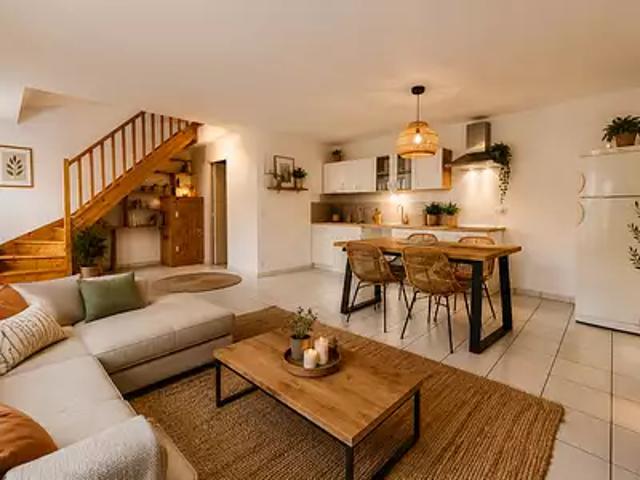 Druillat 01160 Achat / Vente maison 3 pièces t3 au dernier étage