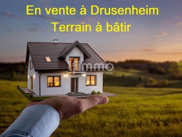 Drusenheim – terrain à bâtir de 1153m²