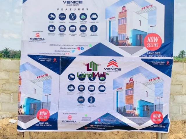 Dry Land of 500, 300 and 250sqm Located at Iba Oloja Ibeju Lekki Lagos