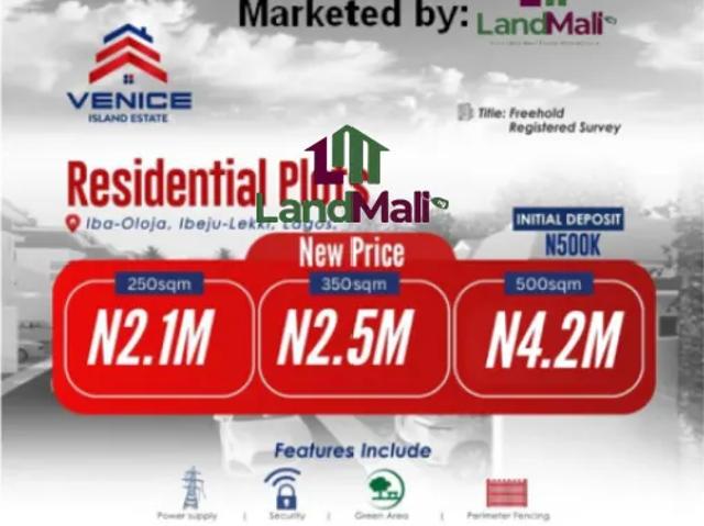 Dry Land of 250, 350 and 500sqms Land, Located at Iba Oloja, Ibeju Lekki