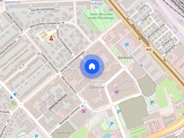 Dwa oddzielne pokoje Garnizon