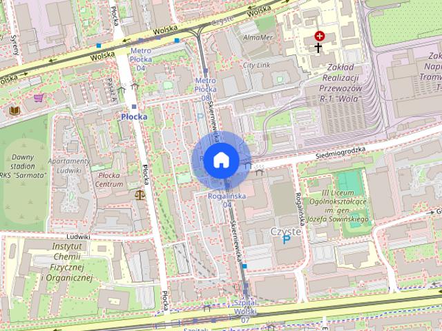 Dwa pokoje Skierniewicka, przy metrze, z garażem